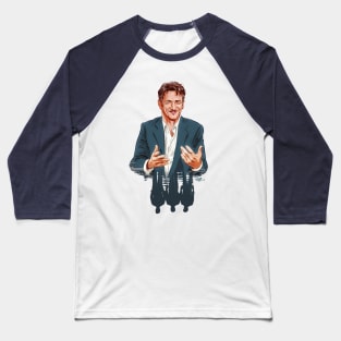 Sean Penn - An illustration by Paul Cemmick Baseball T-Shirt